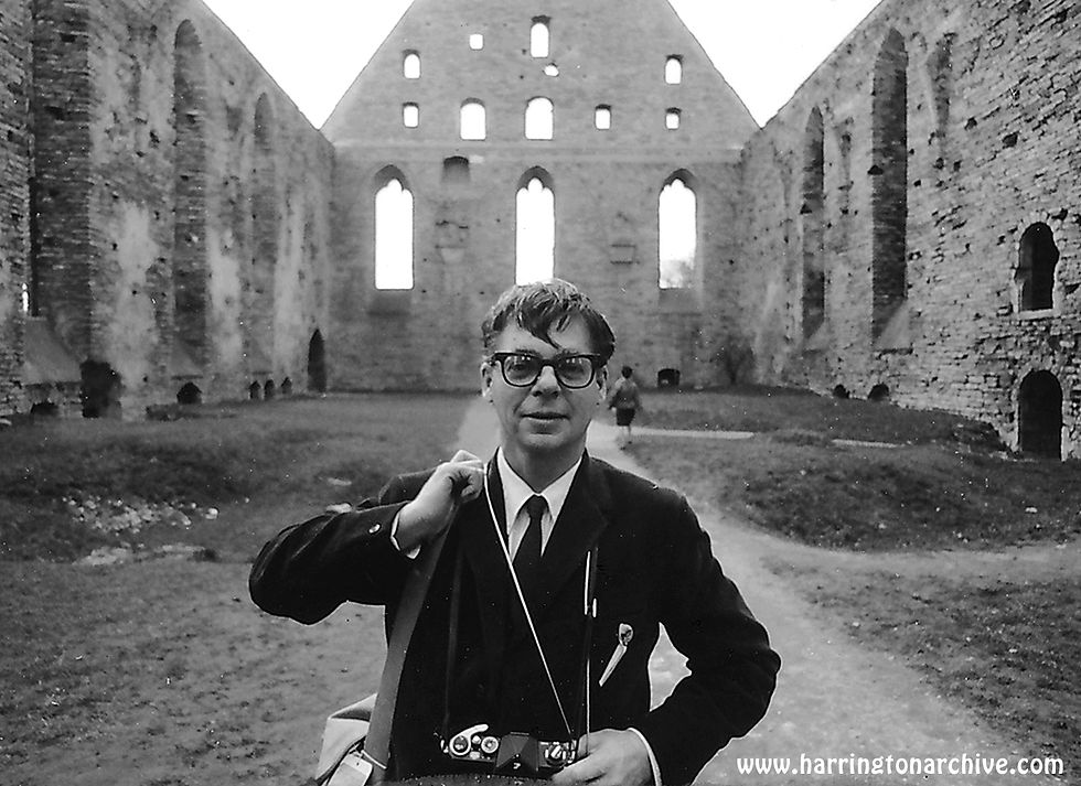 Phil Harrington at Tallinn for the Jazz Festival, 1967