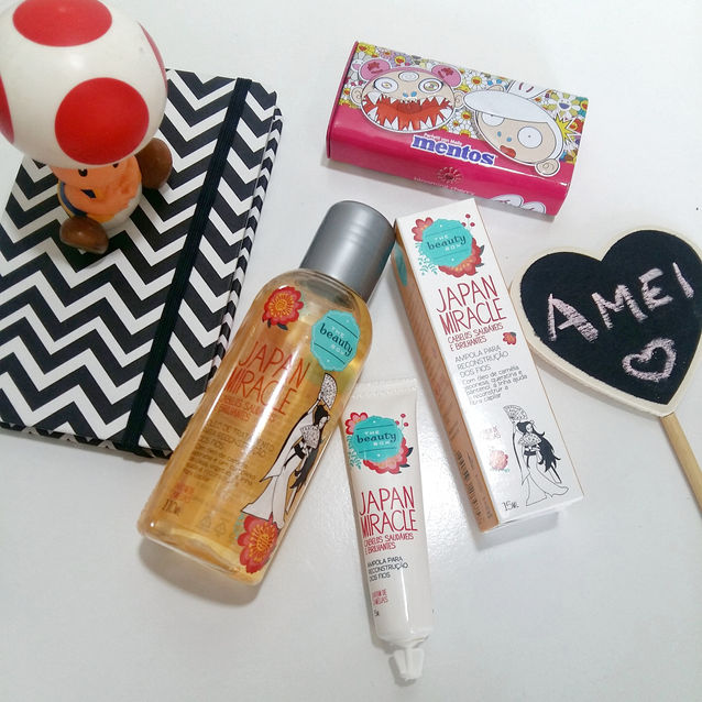 RESENHA | Óleo de tratamento e Ampola para reconstrução dos fios The Beauty Box.