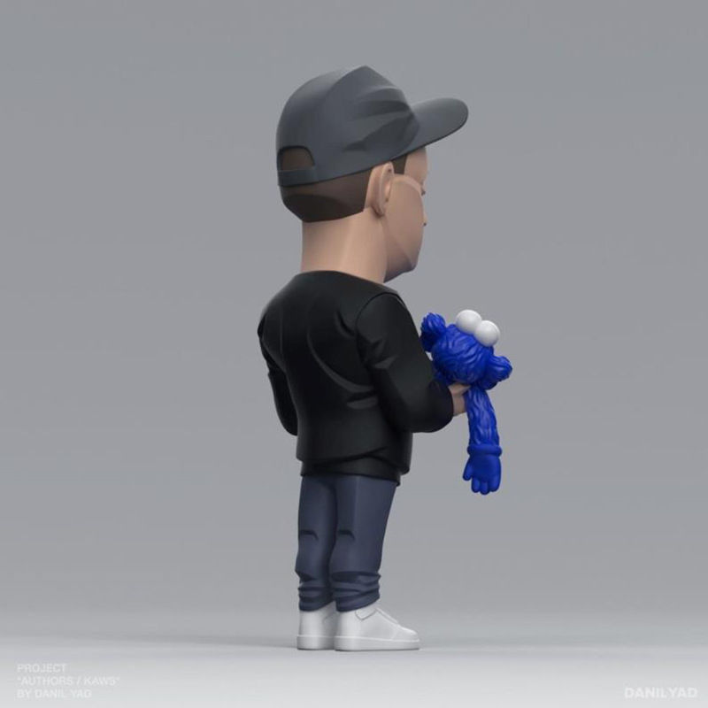 Miniatura: Hypebeast Gift Kaws Designer Action Figure