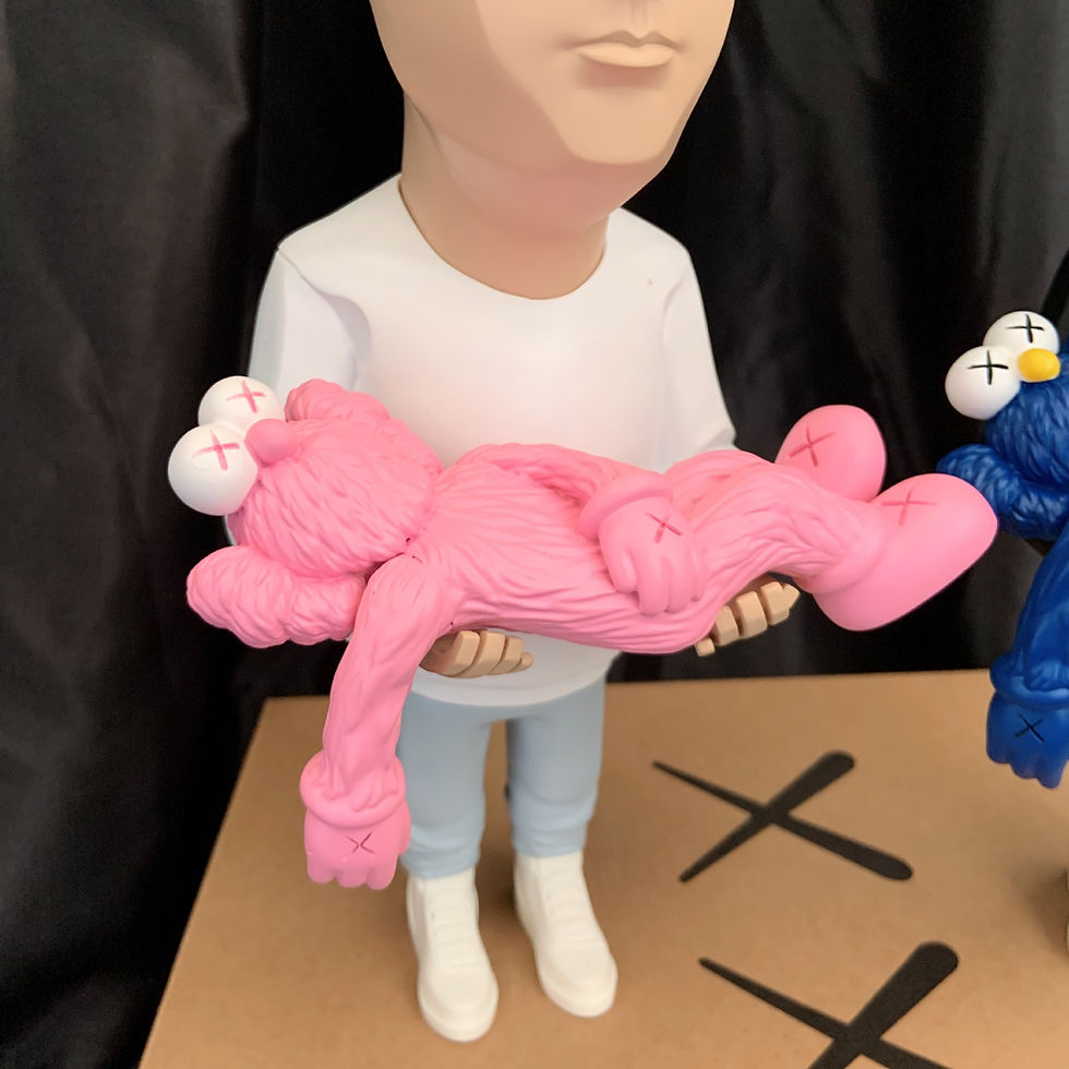 Miniatura: Hypebeast Gift Kaws Designer Action Figure