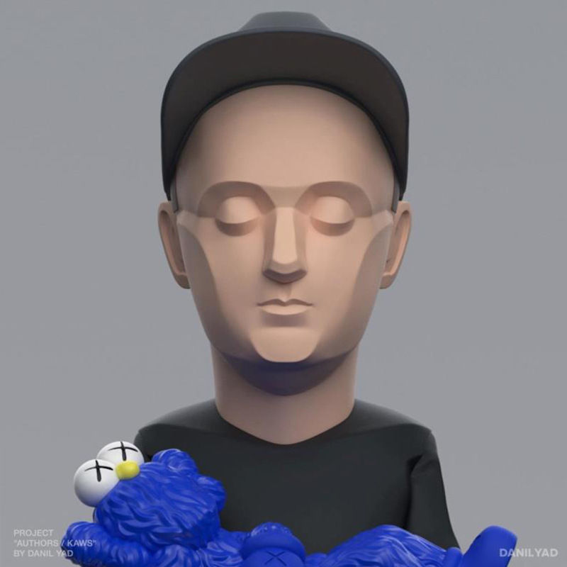Miniatura: Hypebeast Gift Kaws Designer Action Figure