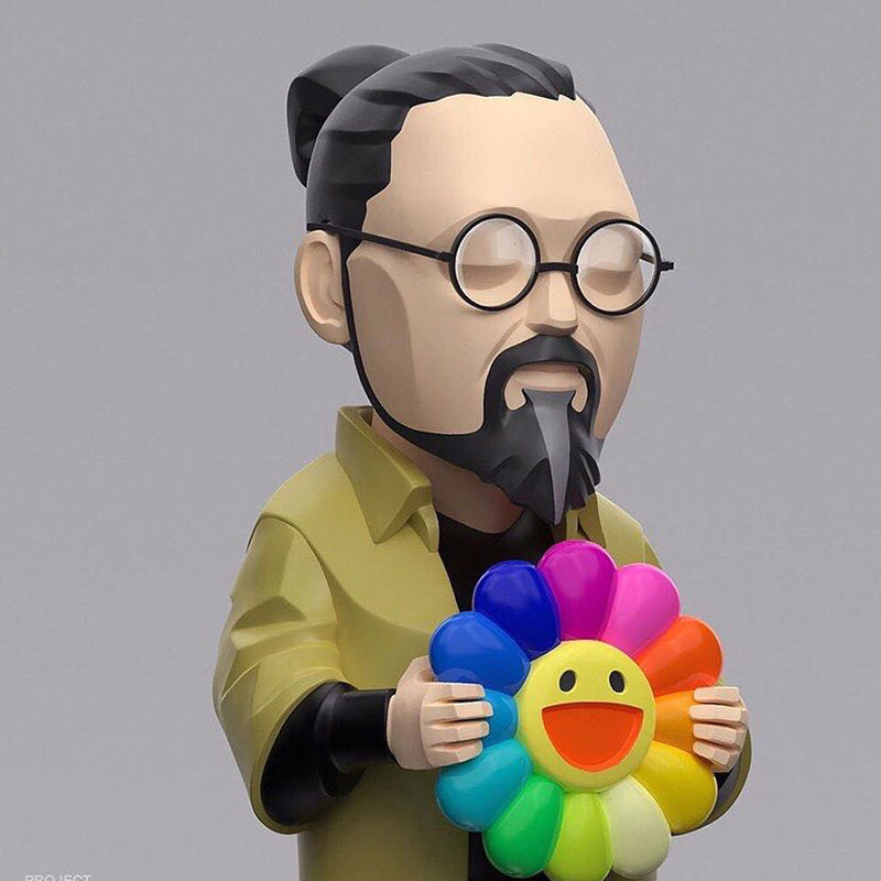 Miniatura: Hypebeast Gift Kaikai Kiki Designer Action Figure