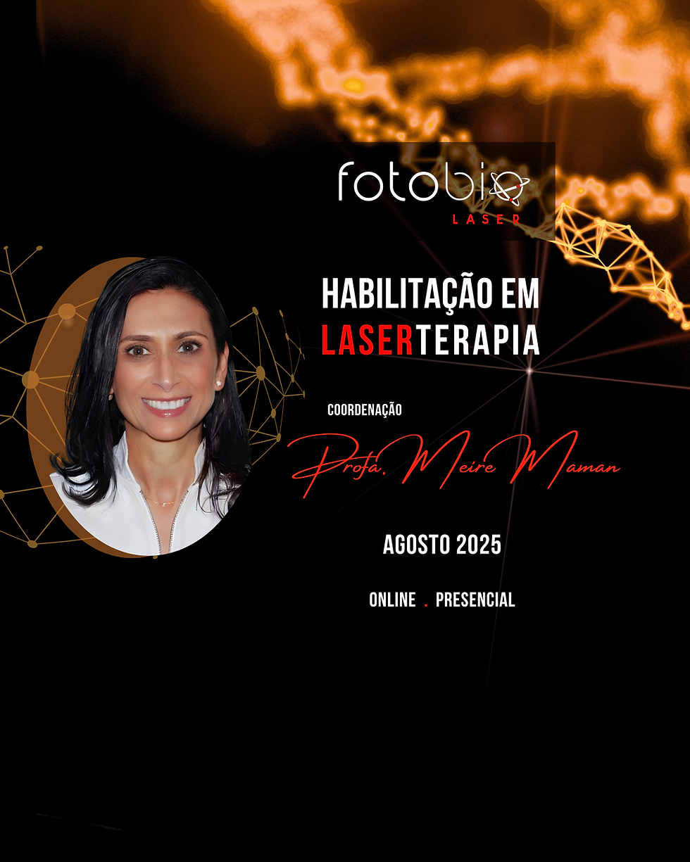 Habilitação em Laserterapia - Agosto/2025 - Poucas vagas!!!