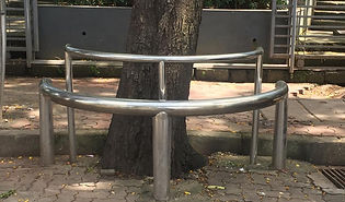 S.S. Tree Guard Along With Seating
