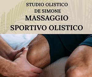 massaggio sportivo olistico STUDIO OLISTICO DE SIMONE
