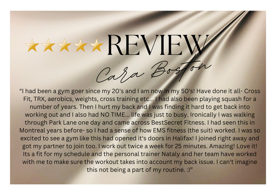 Review BestSecretFitness from a happy client