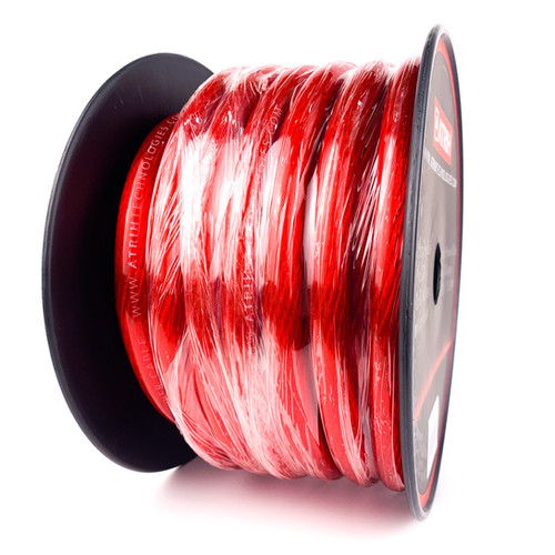 0 Gauge 50ft CCA Car Audio Power Cable Wire ATRIH Technologies