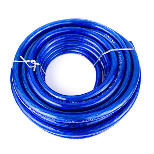 8 Gauge 25ft OFC Car Audio Power Cable Wire ATRIH Technologies