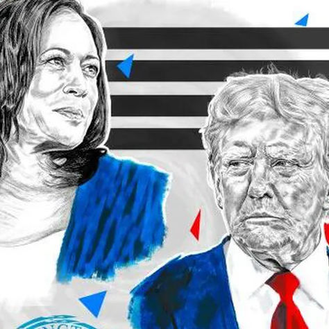 Kamala y Trump llegan hoy al debate en empate técnico