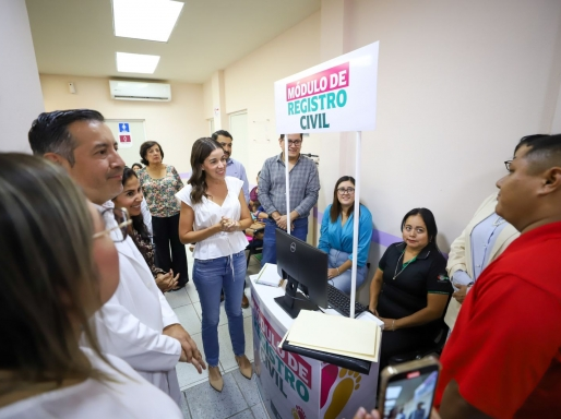 Inspira Coahuila lleva módulos del Registro Civil a Hospitales Generales