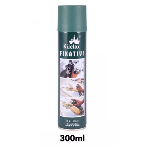 Kuelox Fixative Spray Medium For Art Sketching 300ml Soft oil pastels