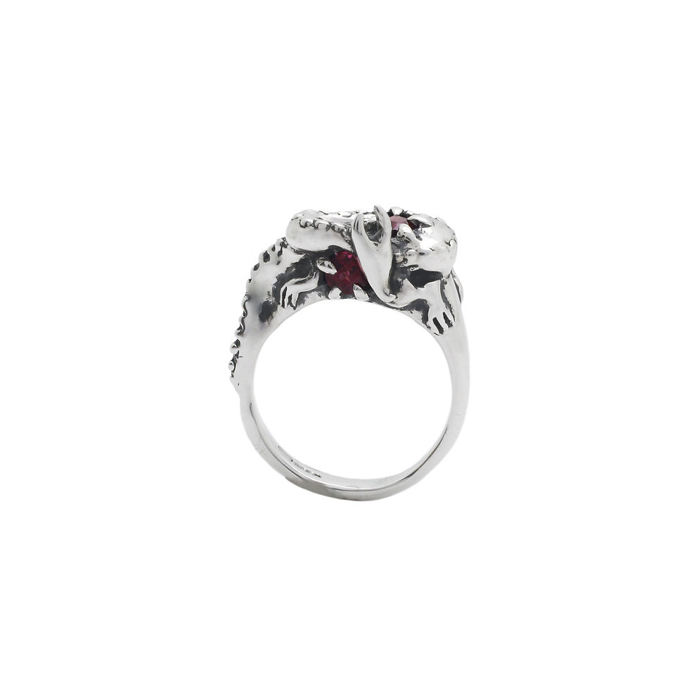 Thumbnail: Dragon Hoard Ring - Garnet