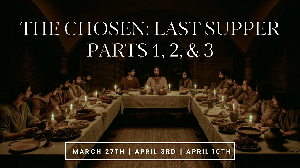 The Chosen: Last Supper Premier