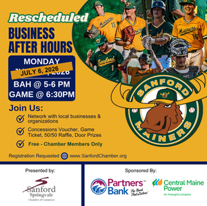 Business After Hours @ Sanford Mainers