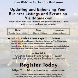 Updating and Enhancing Your Business Listings and Events on VisitMaine.com