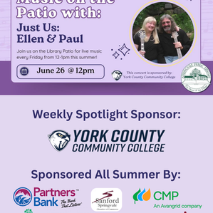 Music on the Patio - June 26