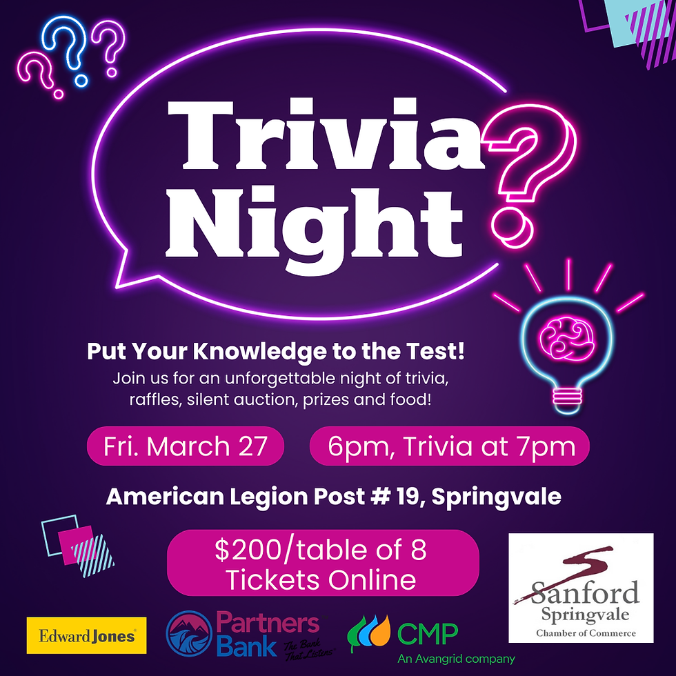 Annual Trivia Night Fundraiser