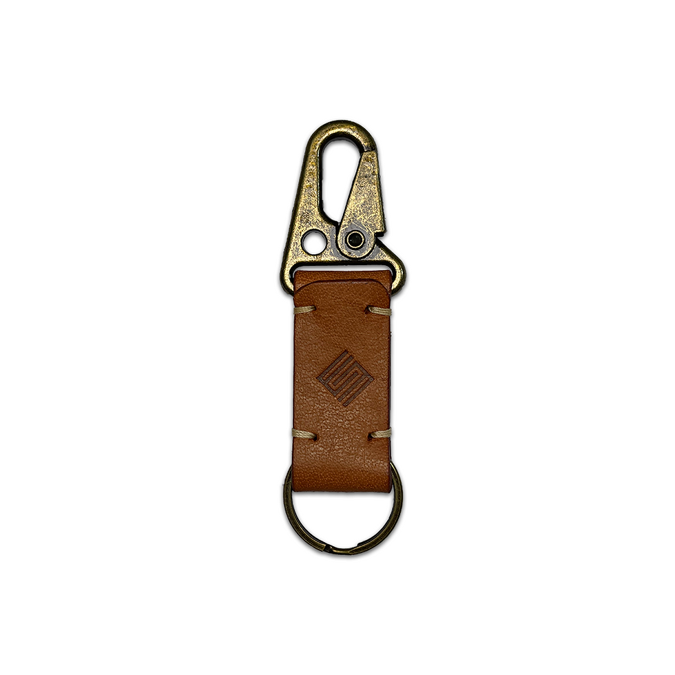 Thumbnail: Key Clip Vintage in Full Grain Leather
