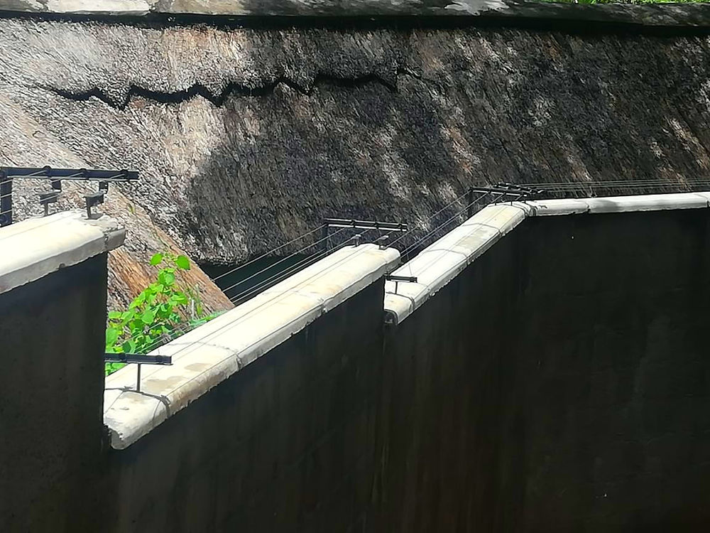 Barrett Electronics Products securing a wall
