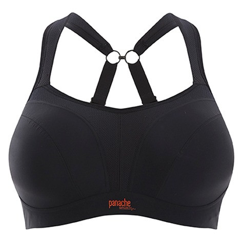 Panache ワイヤード / ブラック | SpoBra