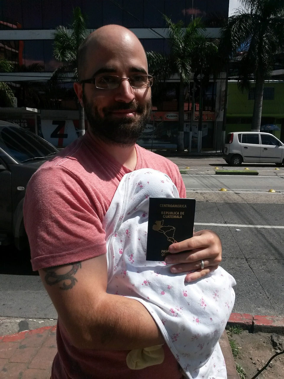 She got her Guatemalan passport!