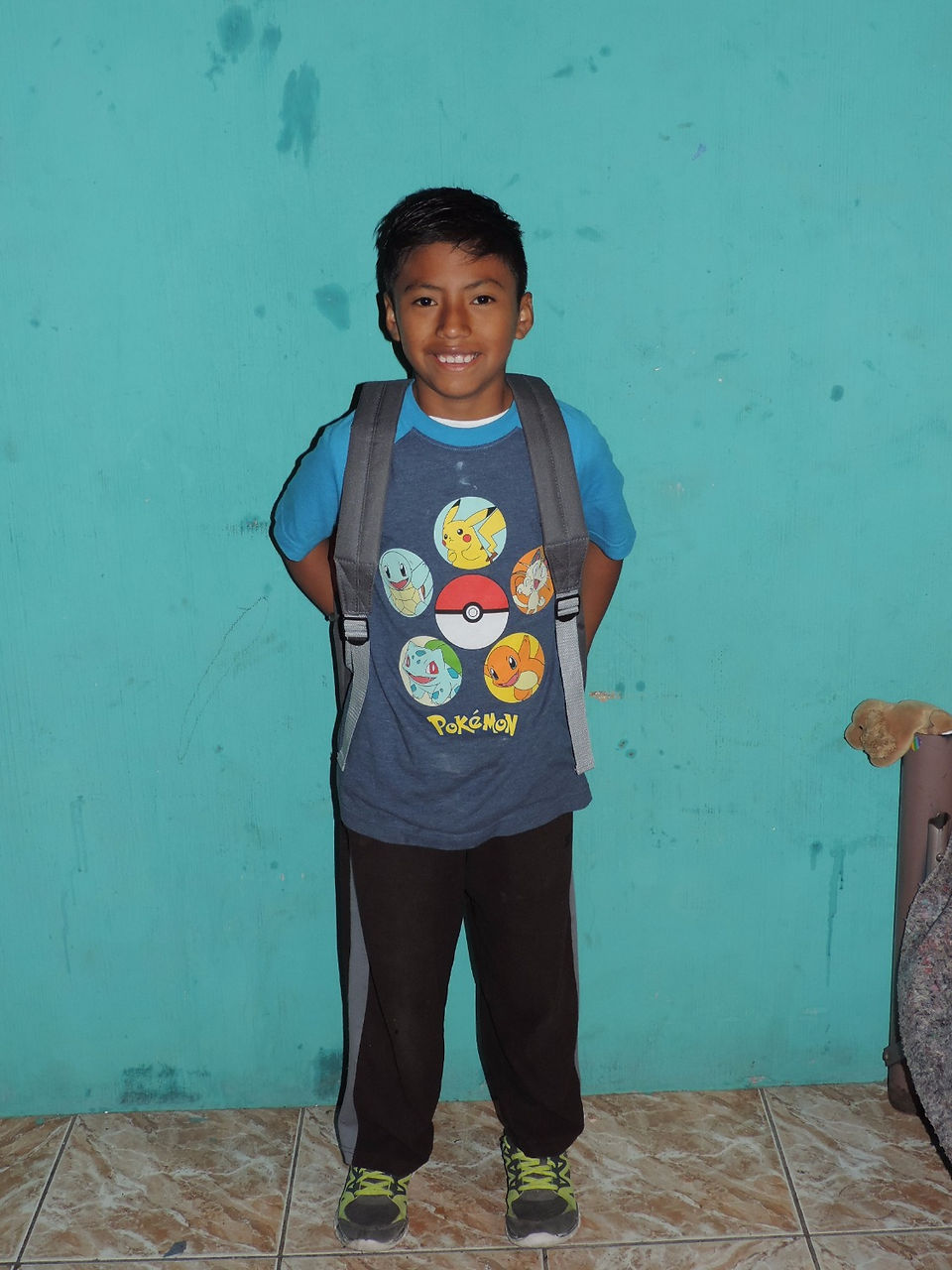 Elmer's first day of school