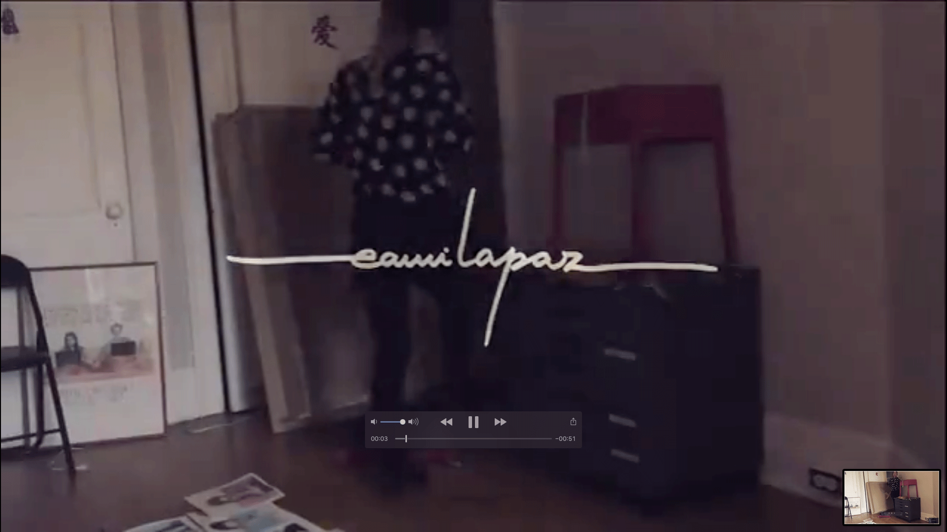 CamilaPaz et sa petite chatte