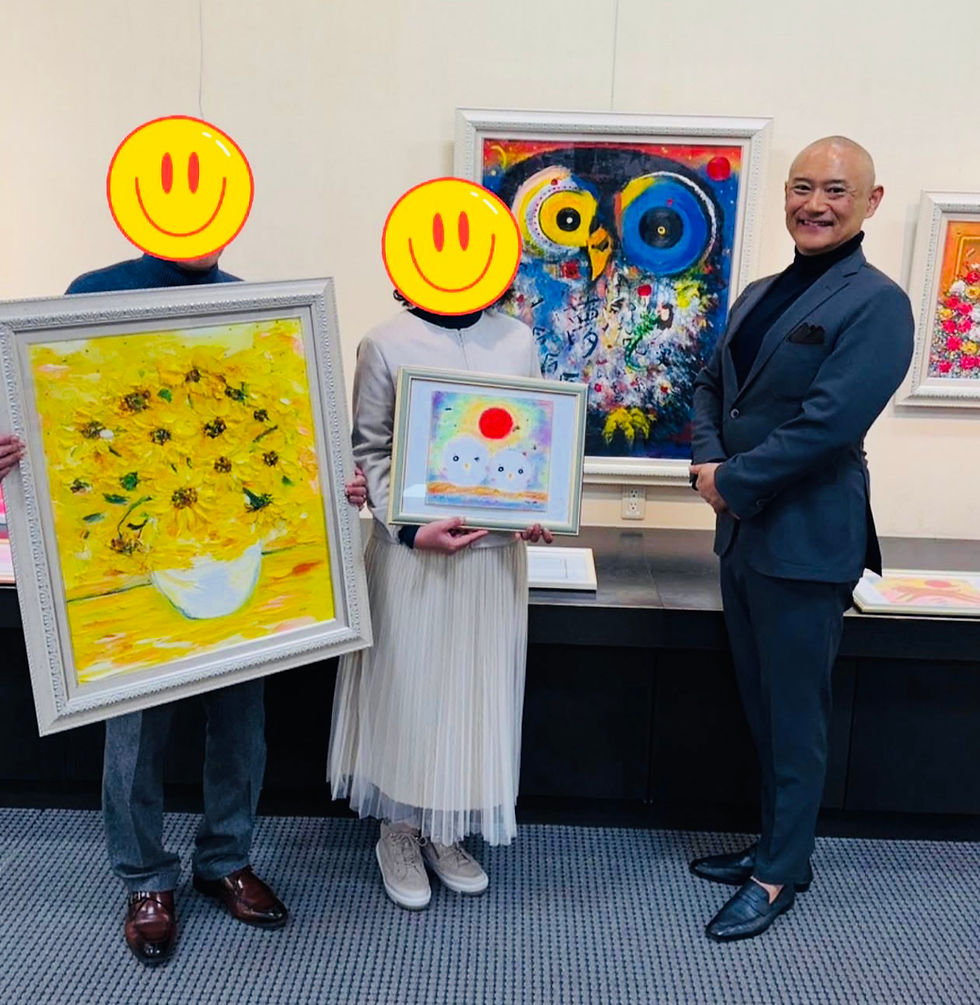 井筒屋小倉本店画業40周年清水新也記念個展