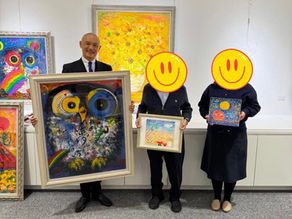 水戸京成百貨店画業40周年記念清水新也油絵展沢山のご来場ありがとうございました✨🌈㊗️🌸😊