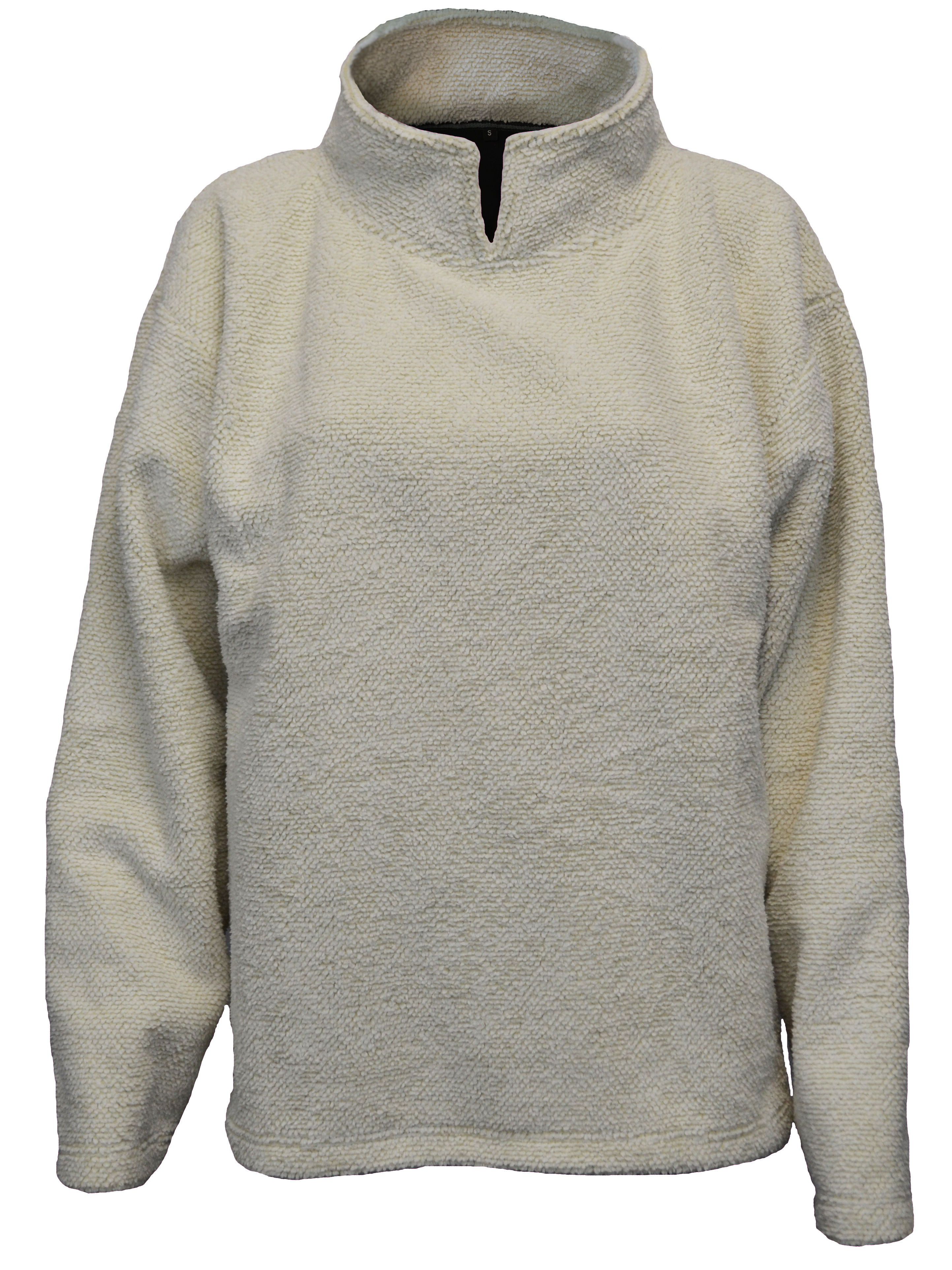 Women's Plush With Tunnel Neck & Open Bottom