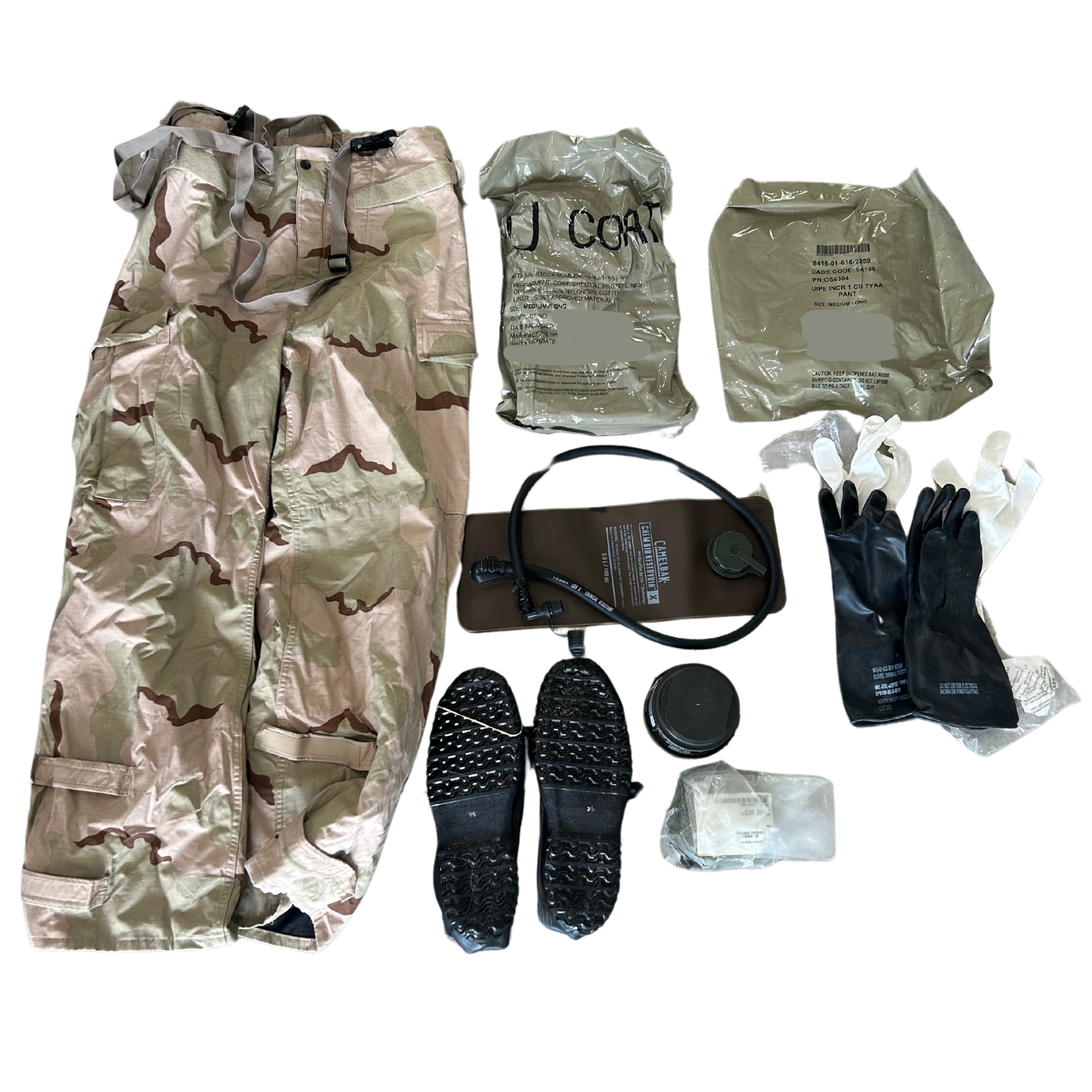 US Army JSLIST CBRN Set - Medium/Long DCU