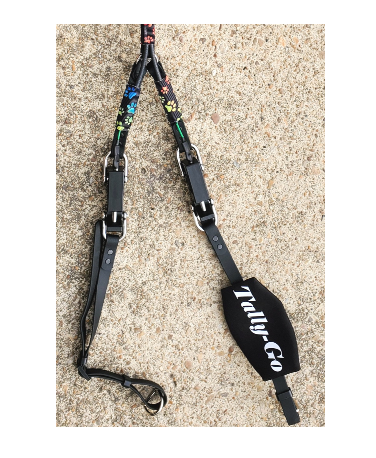 Tally-Go Double Dog Quick Release Collar
