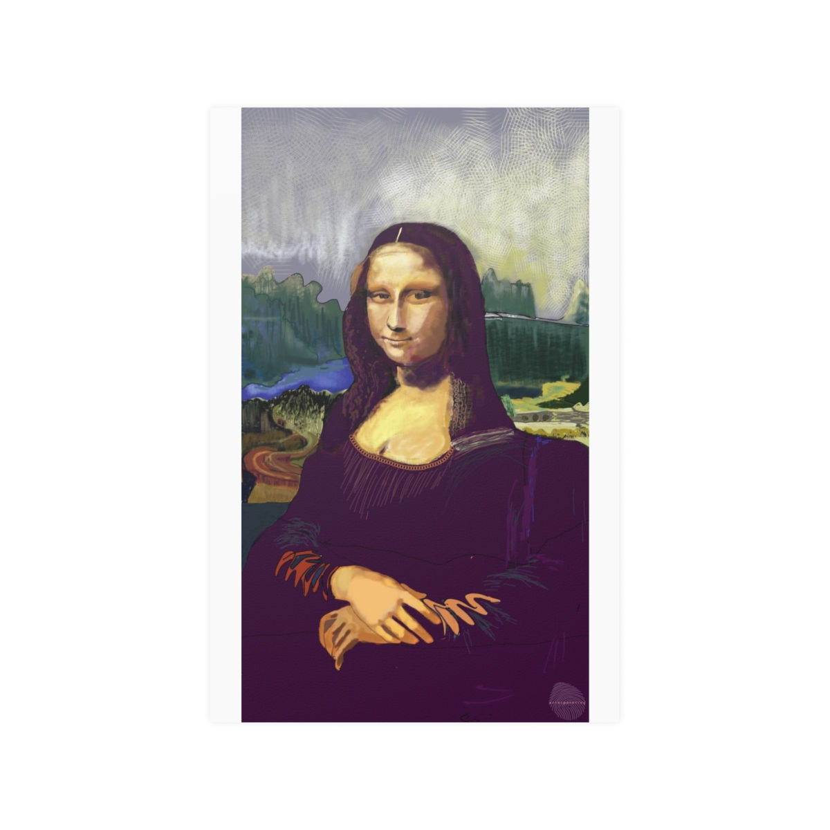 Monaisa Satin Posters (210gsm)