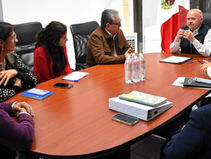 TITULARES DE USEBEQ Y DDHQ ANALIZAN LEGALIDAD DE PROTOCOLOS Y APLICACIÓN DE OPERATIVO MOCHILA.