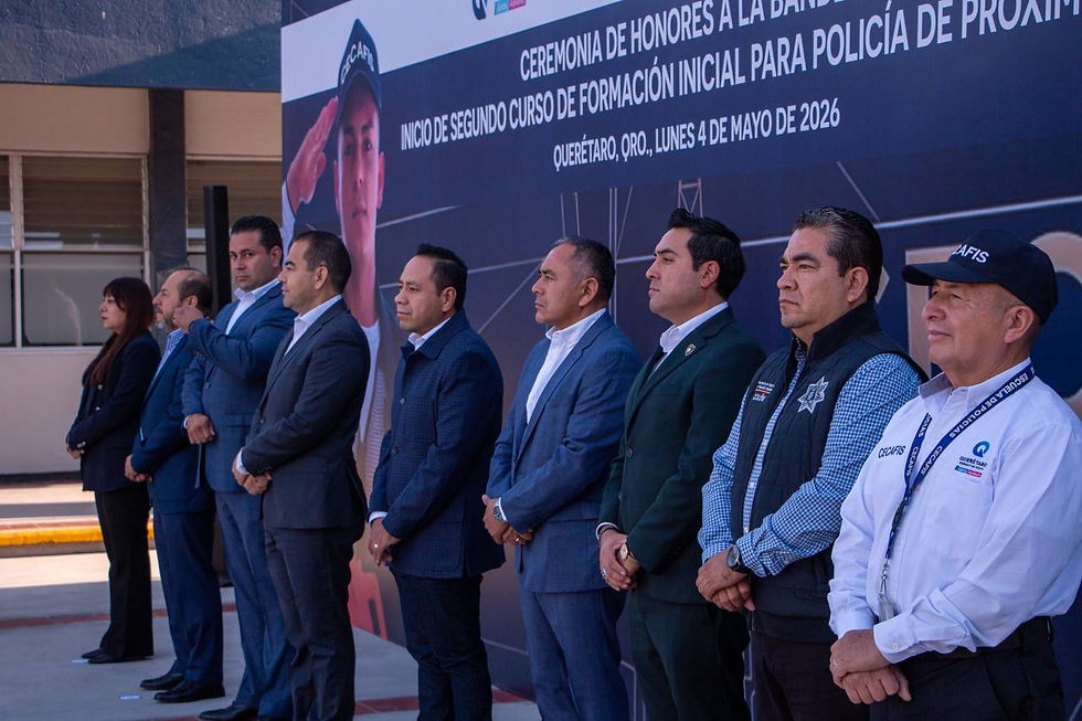 



Esta generación se suma a los 59 cadetes que se encuentran en la etapa final de su formación, bajo un esquema de internado de mil 230 horas, alcanzando un total de 104 cadetes en capacitación durante 2026.

