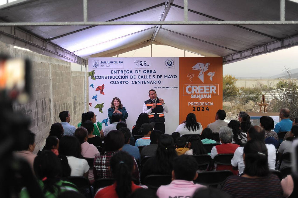 “Hoy esta es una importante acción para Cuarto Centenario, hicimos un recorrido ya hace un ratito, donde la delegada nos mostraba sus necesidades, y esta es una prioridad para ellos. Nosotros hoy aquí, como siempre y como le platicaba a todo el equipo que nos acompañaba, nosotros siempre estirando la liga”, refirió Edith Álvarez.