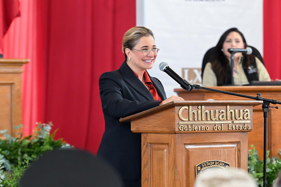 “Siempre hemos dado un paso adelante y hemos enfrentado a la fuerza”, dijo durante la sesión solemne del Congreso del Estado que se realizó en el poblado de Cuchillo Parado, municipio de Coyame del Sotol, donde el 14 de noviembre de 1910 un grupo de habitantes liderado por el general Toribio Ortega comenzó la gesta revolucionaria.