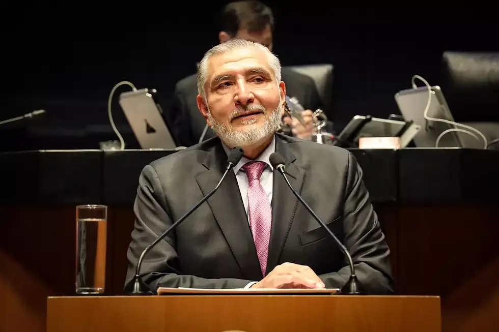 Lilly Téllez pidió que Adán Augusto López dejara su cargo como senador y se ponga a disposición de las autoridades.