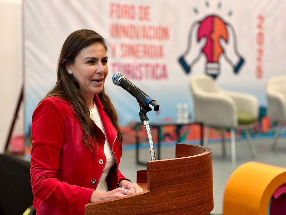 Adriana Vega Vázquez Mellado, inauguró el Foro de Innovación y Sinergia Turística 2025, un espacio diseñado para fortalecer la competitividad del sector.