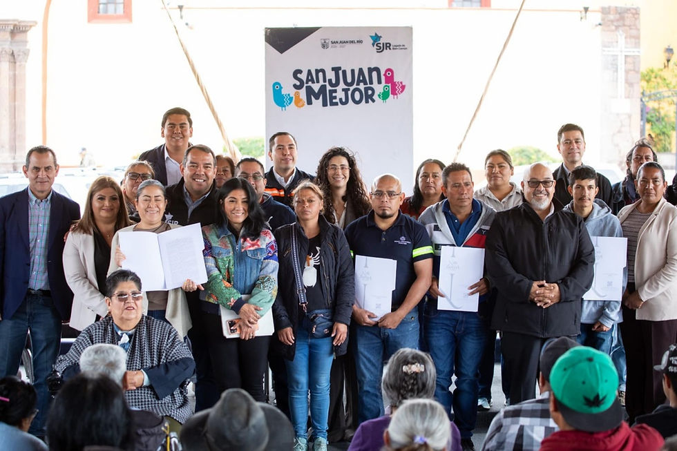 CERTEZA JURIDICA PARA FAMILIAS SANJUANENSES AL OBTENER SUS ESCRITURAS.