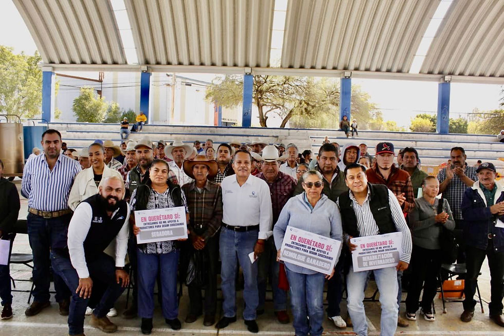 González Ruiz, agregó que, por medio de este programa se pretende desarrollar el fortalecimiento de sus procesos productivos y de comercialización.