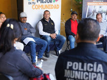 Gobierno lleva atención ciudadana y obras a Barranca de Cocheros.