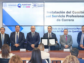 QUERÉTARO FORTALECE LA JUSTICIA PENAL CON SERVICIO PROFESIONAL DE CARRERA.