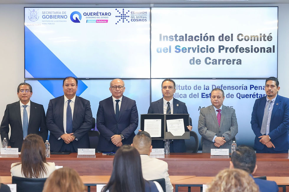 Gudiño Torres les exhortó a brindar el mejor servicio y atención a la sociedad, dando continuidad al trabajo que comenzó en 2016 como parte del modelo Cosmos en el Sistema Penitenciario.