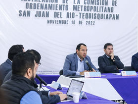 INSTALAN LA COMISIÓN DE ORDENAMIENTO METROPOLITANO GOBIERNO ESTATAL SJR Y TX.