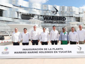 INAUGURAN PLANTA WARBIRD MARINE HOLDINGS.