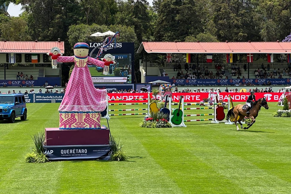 Rodrigo Ibarra Lozano, encabezó la ceremonia de inauguración del Circuito Ecuestre "Longines Global Champions Tour", considerado como el más importante a nivel mundial.