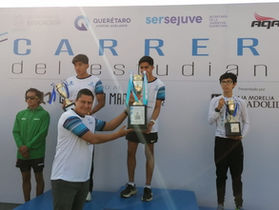CELEBRAN CON ÉXITO CARRERA DEL ESTUDIANTE EN LAS INSTALACIONES DE LA UNIDAD DEPORTIVA.