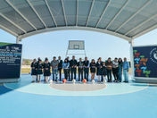 EL GOBIERNO MUNICIPAL ENTREGA CANCHA EN PRIMARIA DE CERRO GORDO.