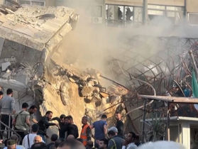 ISRAEL BOMBARDEA EL CONSULADO IRANÍ EN DAMASCO Y MATA A DOS GENERALES DE LA GUARDIA DE IRÁN.